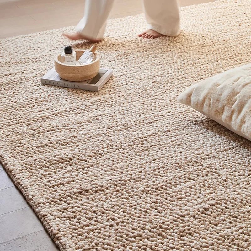 Villa Bouclé Wool Area Rug - Image 6