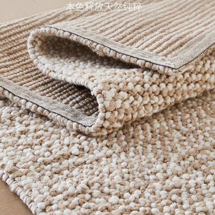 Villa Bouclé Wool Area Rug