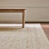 Wool Linen Weave Area Rug